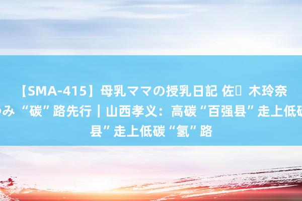 【SMA-415】母乳ママの授乳日記 佐々木玲奈 友倉なつみ “碳”路先行｜山西孝义：高碳“百强县”走上低碳“氢”路