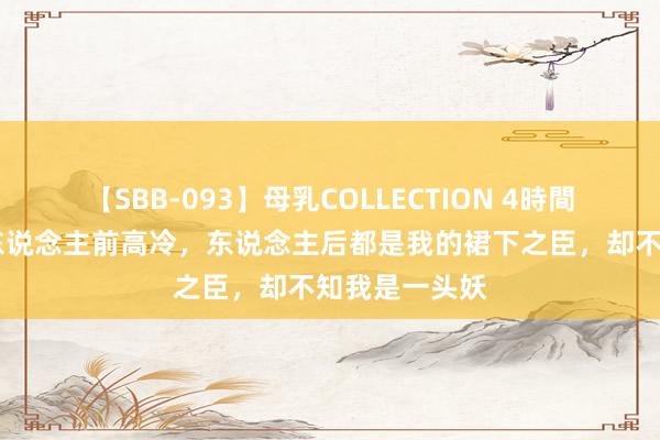 【SBB-093】母乳COLLECTION 4時間 天子和国师东说念主前高冷，东说念主后都是我的裙下之臣，却不知我是一头妖