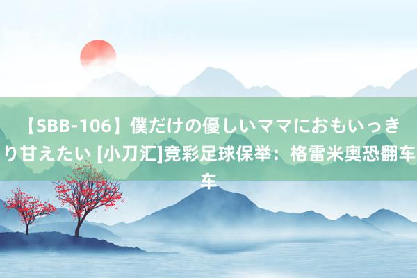 【SBB-106】僕だけの優しいママにおもいっきり甘えたい [小刀汇]竞彩足球保举：格雷米奥恐翻车