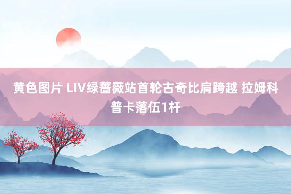 黄色图片 LIV绿蔷薇站首轮古奇比肩跨越 拉姆科普卡落伍1杆